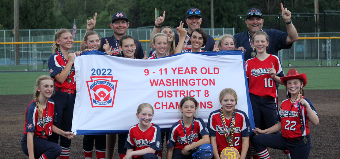 District 8 9-11 yo Softball Champs!